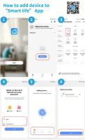 Enchufe Inteligente WiFi Tuya 16A Con Monitor De Energía Y Control Remoto Por App Y Voz Compatible Con Alexa Y Google Home Plataforma Europea - details 8