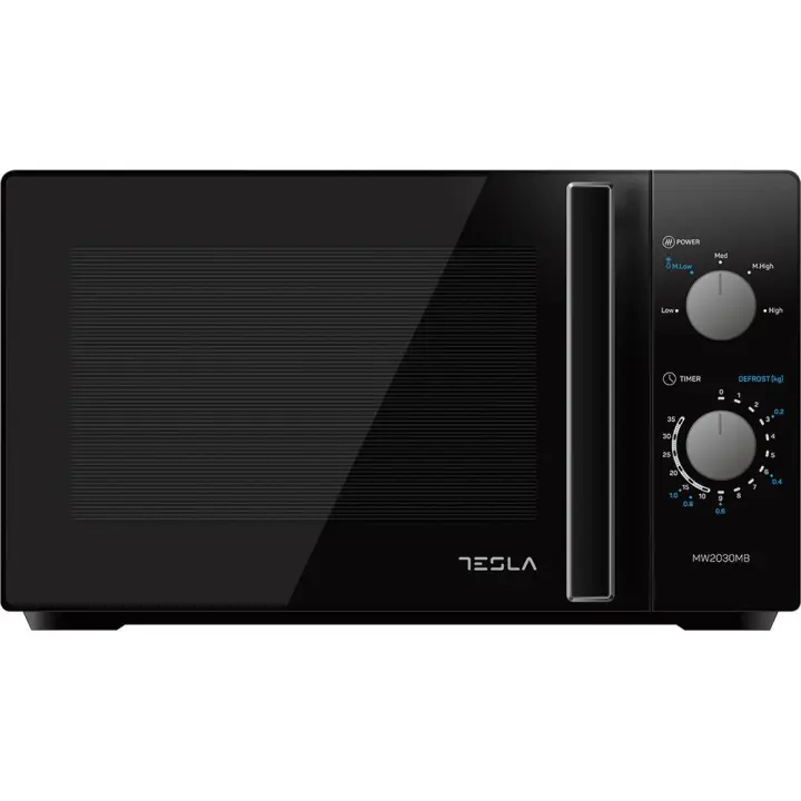 Tesla Microondas MW2030MB, Descongelación Rápida, Mantenimiento Sencillo, Capacidad de 20L, Negro - 1