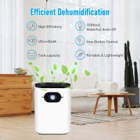 Deshumidificador Eléctrico 1200ML Deshumidificador de Aire Absorbedor de humedad Tanque de Agua Mini deshumidificador portátil Deshumidifier antimoho para el hogar 1 Pieza - details 6