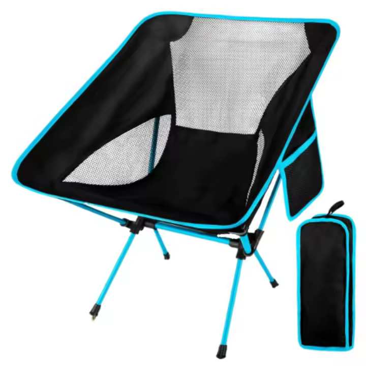 Ultra Ligeras Silla Ajustable-Sillas de Playa - Alta Resistentes Respaldo Apoyo, Portatil & Reforzada Exteriortumbona Taburete-Para Exterior, Camping, Campismo, Picnics, Pesca - 1