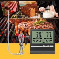 Termómetro De Cocina Digital Para Carne Y Alimentos Con Función Timer Para Horno Barbacoa Asador Medidor De Temperatura Con Probing - details 2