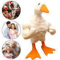 Porta Llaves De Ganso Magnético Con Estatua De Pato Musculoso Organizador De Herramientas De Mesa Juguete Divertido Regalo De Despedida Para El Hogar - details 4