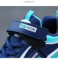 Zapatos Deportivos Para Niños Moda Transpirable Suela De EVA Ligera Y Cómoda Zapatillas Casuales Mesh Tamaño Para Edades 7-13 - details 3