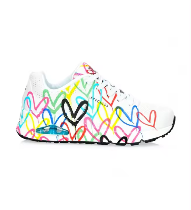 Skechers | Mujer | Zapatillas Uno multicolor, blanco - 1