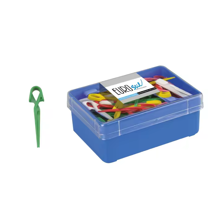 CAJA 5 DNS.PINZA PLASTICO : Talla - S (marca: Eurostil) - 1