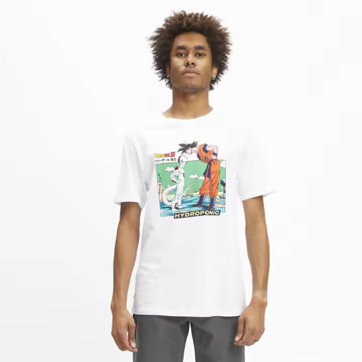 Camiseta Manga Corta HYDROPONIC DRAGON BALL Z FRIEZA VS GOKU White 23003-01 - 1