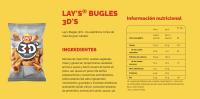 Lay's 3D's - Snack Crujiente con Sabor a Bacon y Queso, Pack de 15 Bolsas del Delicioso e Irresistible Aperitivo de Conos de Maíz Fritos, Total: 15 x 36g = 540 g - details 2