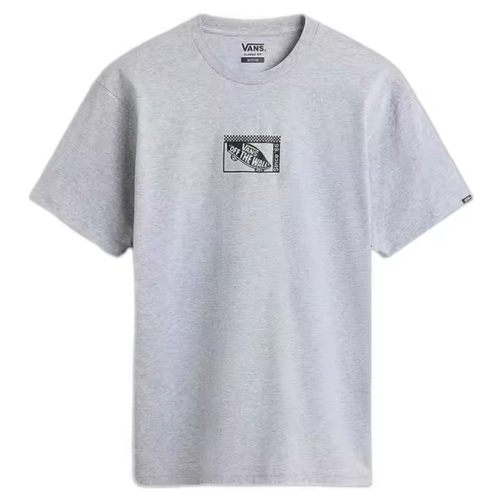 Camiseta de Manga Corta Vans Tech para hombre en color gris - 1
