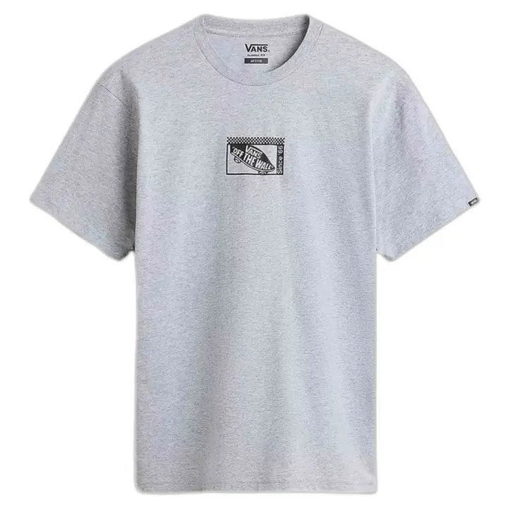 Camiseta de Manga Corta Vans Tech para hombre en color gris - 1