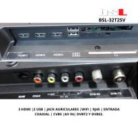 BSL-32T2SV VIDAA SMART TV 32 Pulgadas | WIFI RJ45 | Hd1366x720p | USB | DVBT2/S2/C | Youtube Netflix Disney + Dazn Prime | HDMI - details 2