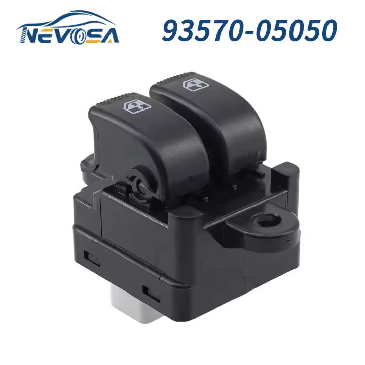 NEVOSA 93570-05050 Botón Maestro De Control De Ventanas Eléctricas Para Coche Apto Para Hyundai Atos Amica Mix Hatchback 1998-2016 - 1