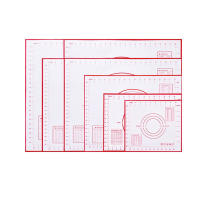 Mantel De Silicona Para Hornear De Tamaño Oversize 80/70/60cm Paño De Amasar Y Rolar Para Pastelería Antideslizante No Adhiere Para Pizza Y Crepes - details 8