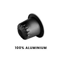 Bialetti Cápsulas de Café 100 caps - Compatibles con Nespresso® * (no vertuo) Mezcla Intenso y Cremoso  - Intensidad 11 o 9 - Café intenso y ricamente aromático/Aromas dulces y afrutados combinados con notas de biscuit - 10 cápsulas x 10 paquetes - details 2