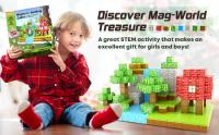 Juego De Bloques Magnéticos 100pcs Para Niños Y Niñas Edad 3+ Juguetes Sensoriales De Construcción Para Regalos - details 4