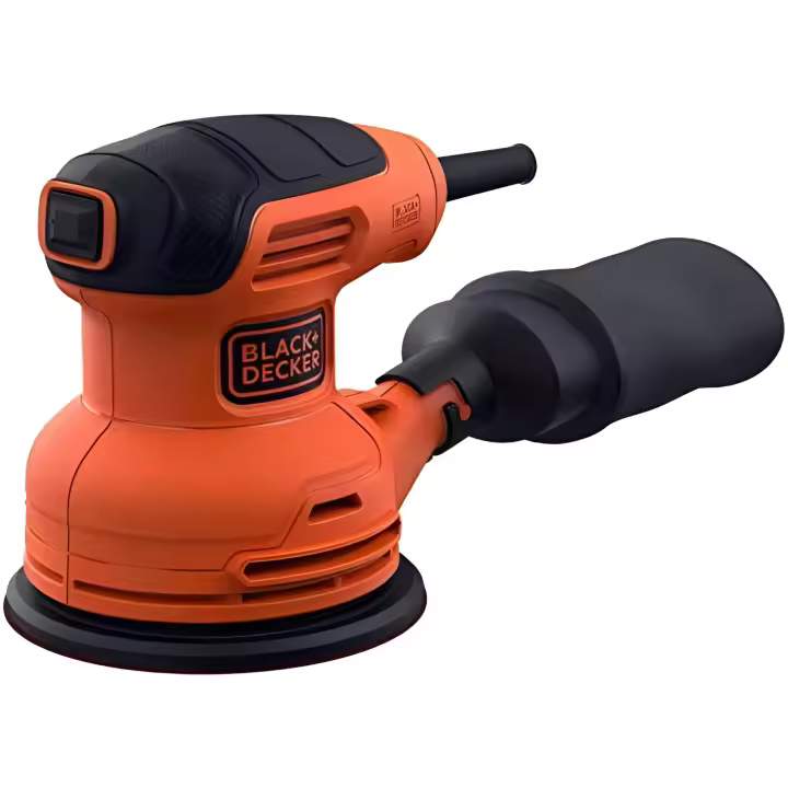 Black & Decker Lijadora Rotorbital BLACK+DECKER BEW210 230 W - Potente y Fácil de Usar - 1