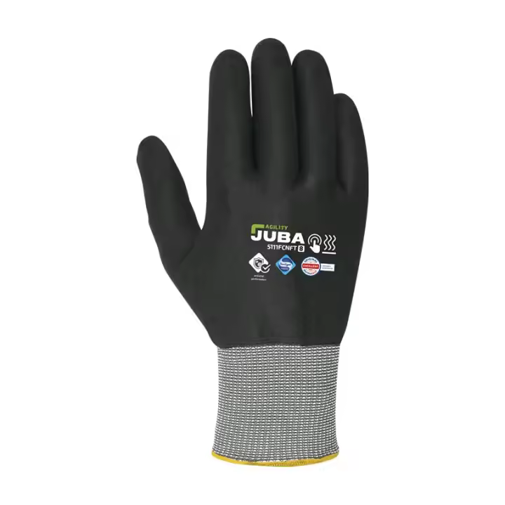 Guante sin costuras de nylon® / elastano (spandex) recubierto de nitrilo foam NFT Juba - 1