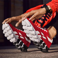 Zapatos De Deporte Para Hombre 2024 Moda Transpirables Antideslizantes Absorbedores De Choque Cómodos Para Caminar Tallas 39-48 - details 19