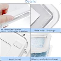 Ice Cream Roll Maker with 2 Scrapers, Iceten Instant DIY Ice Cream Roller Pan,Make Easy Ice Cream Rolls for Homemade Rolled(White） - details 3