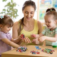 Puzzle para niños - Puzzle para niños, 6 Unidades, Rompecabezas de Rompecabezas, Juguetes para bebés de 3, 4, 5 años, Regalos educativos Montessori - details 3