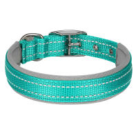 Collar De Nylon Suave Reflectante Para Perros De Todas Las Edades Durable Y Seguro Con Colchón Para Pequeños Medianos Y Grandes Pug - details 10