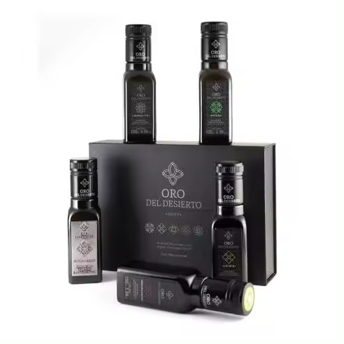 Oro del Desierto Estuche Regalo - 5 Botellas de vidrio 100 ml. - 1