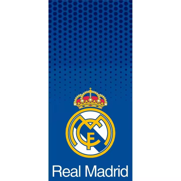 Toalla de Playa, 100% Algodón, Modelo NW1398, 75x150cm, Licencia Real Madrid - 1