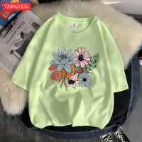 Camiseta De Hombre Con Estampado De Flores En Primavera Camiseta Gráfica Divertida De Alta Calidad Para Exterior Camisetas Casuales De Algodón Manga Corta Para Verano - details 27