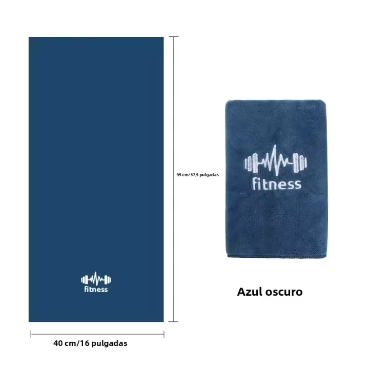 Toalla De Deporte Microfibra Para Hombres Y Mujeres Super Suave Y Secado Rápido Para Tenis Yoga Ciclismo Natación Toalla De Gimnasio - 1
