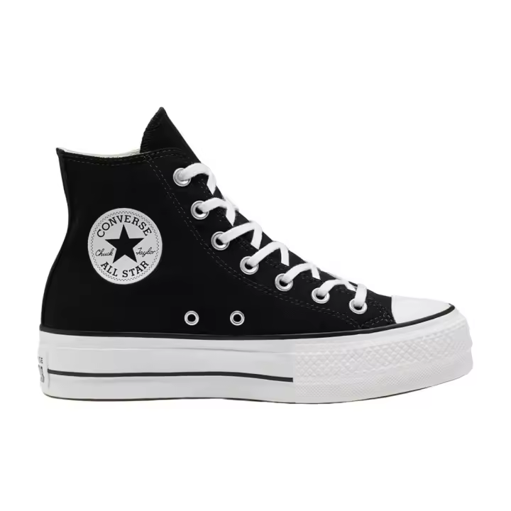 Zapatillas Converse Plataforma Chuck Taylor All Star Plataforma bota Negra | Clásicas y elegantes | Estilo Retro Urbano - 1