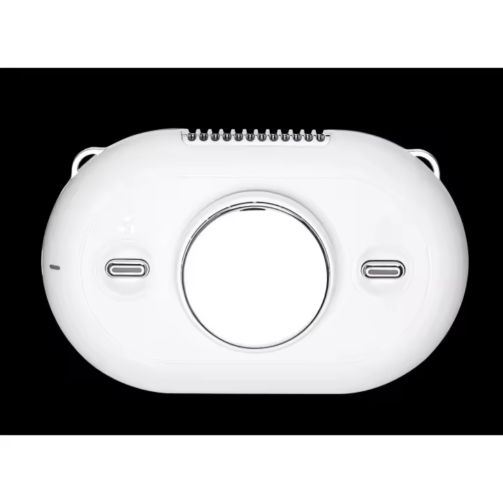 Nuevo mini ventilador de cuello colgante de enfriamiento, pequeño ventilador USB de mano con compresa fría, ventilador de escritorio de enfriamiento rápido, ventilador pequeño de bolsillo - 1