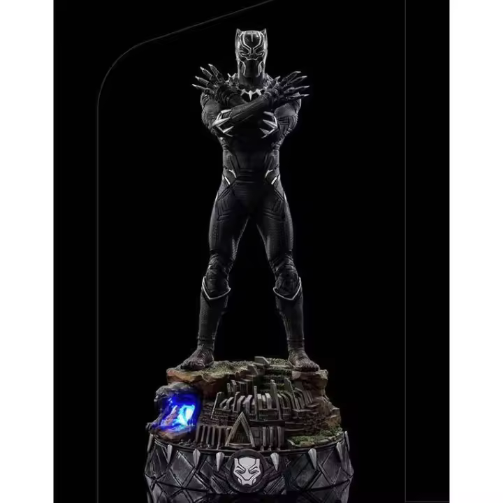Iron Studios The Infinity Saga Estatua Art Scale 1/10 Black Panther Deluxe 25 cm - 1
