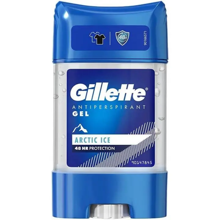 Gillette Clear Gel Antitranspirante Y Desodorante Artic Ice Para Hombre, 70 ml - 1