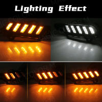 Luces Diurnas LED Para Toyota Tacoma 2016-2023 Luz Blanca DRL Y Señal De Giro Amarilla 12V Instalación Directa Accesorio De Coche - details 1