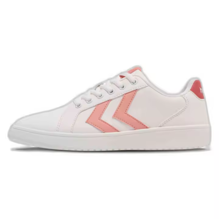 Zapatillas Hummel Derby Court para niñas en color blanco - 1