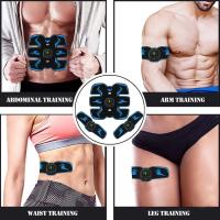 Estimulador Muscular EMS Sin Cable Para Entrenamiento De Abdomen Y Perdida De Peso Masajeador Corporal Inteligente Y Fitness - details 3