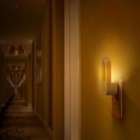 Luz Nocturna De Pared Con Sensor De Atardecer EU/US Plug Bombilla LED Caliente Blanca Ahorro De Energía Para Habitación De Niños - details 9