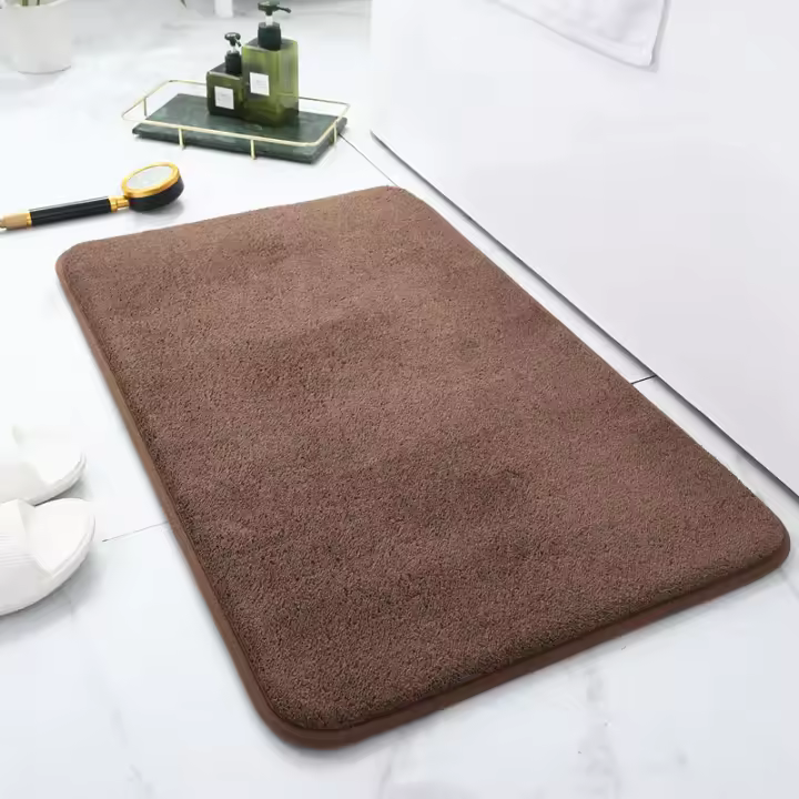 Alfombra de Baño Antideslizante Alfombrilla para Bañera Alfombras Ducha Suave Microfibra 50x80cm LAKASAHOME - 1