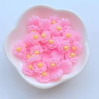 60Pcs Flores Pequeñas Y Lindas De 12mm Resina Plana Para Scrapbooking Joyería DIY Y Decoración Accesorios De Manualidades - details 4