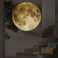 Lámpara De Noche Proyectora De Luna Y Planetas Recargable Iluminación Estelar Para Decoración De Habitación Infantil Luz LED Atmosférica - details 2