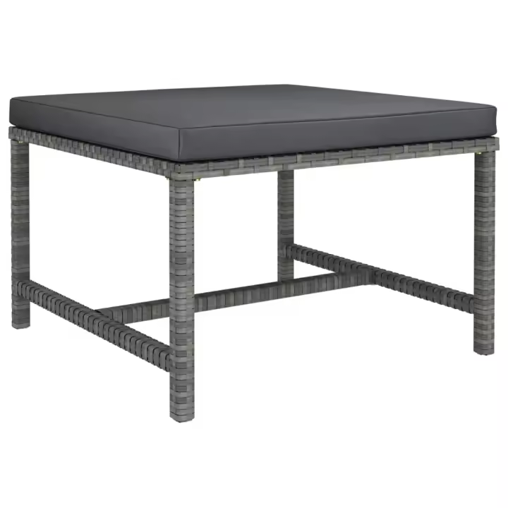Reposapies Seccional con asiento de trinquete sintético Gris - 1