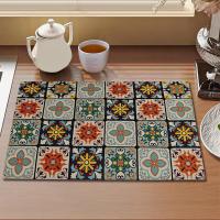 Alfombrilla Colorida Para Cafetera Accesorios De Barra De Café Absorbente Y Secado Rápido Para Cocina Estilo Americano Matriz De Diatomeas Ecológica - details 1