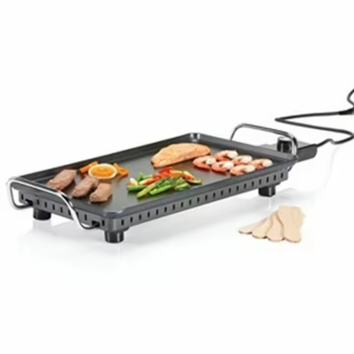 Plancha de Asar Sin Aceite Princess 2500 W | 26x46cm - 1