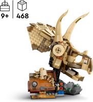 Lego 76969 Fosiles de dinosaurio: Cráneo de Triceratops Lego Jurassic - details 4