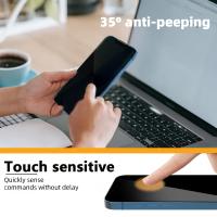 3Pcs Protector De Pantalla De Privacidad Para iPhone Anti-espía Vidrio Templado Compatible Con Modelos 11 XR X XS MAX 8 plus 12 13 14 15 pro Max Mini - details 5