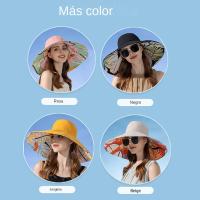 Sombrero De Pescador Doble Cara Para Mujer Xinbaoguan 100% Algodón Protección Solar Amplio Para El Verano Estilo Casual - details 7