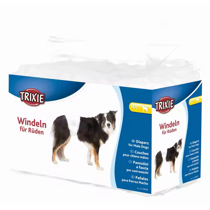 Trixie Pañales para Perro Macho - 12 Ud - 1