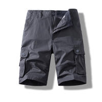 Shorts Deportivos Para Hombre Talla Grande Pantalones Cargo Bermuda Rectos Algodón Cómodo Para Gimnasio Y Running - details 4