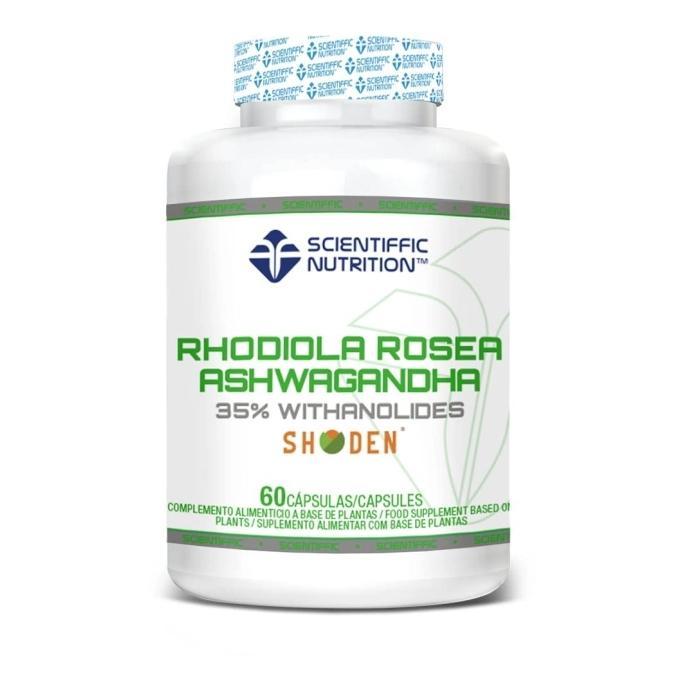 Scientiffic Nutrition Rhodiola Rosea + Ashwagandha 60 Cápsulas