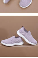 Zapatos para mujer Primavera y Otoño nuevos zapatos sin cordones para mujer Zapatos casuales para caminar Zapatos de madre de suela suave Zapatos deportivos personalizados de moda para mujer - details 2
