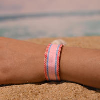 10Pcs/Lot Pulseras De Amistad Para Mujeres Y Hombres Verano Playa Bohemio Tejidas Con Encanto Para Niñas Pulseras De Yarn Sin Cierre Metálico - details 2